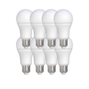 Imagem de Kit com 8 Lâmpadas LED 9W 6500K Luz Branca Fria Soquete E27 para Iluminação Residencial e Economia de Energia (8)