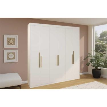 Imagem de Guarda Roupa Casal 6 Portas E 2 Gavetas Ph 1804 Branco - Herval