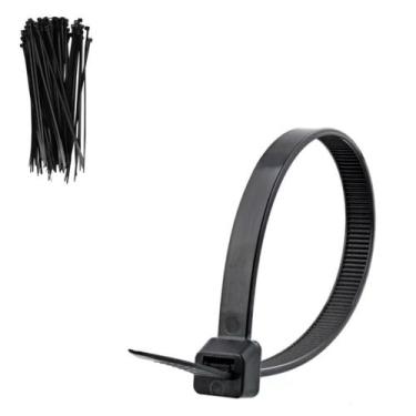 Imagem de Abraçadeira de Nylon Western 3,6x200mm C/100 Preto 226-3