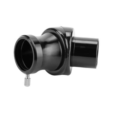 Imagem de Espelho diagonal de telescópio astronômico | Conector de ocular eletrônico para telescópio de 3,15 cm | Suprimentos de interface, lente de vidro óptico de astrofotografia com capa contra poeira