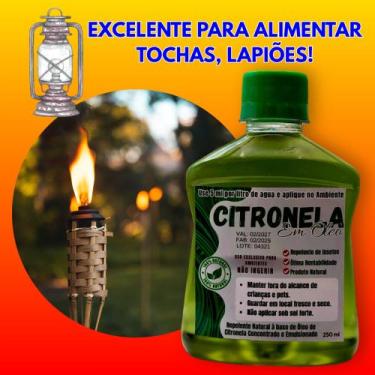 Imagem de Repelente - Óleo de Citronela Concentrado - 3 x 250ml rende 150 litros