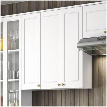 Imagem de Armário De Cozinha 03 Portas 120 Cm Nova York Henn Branco