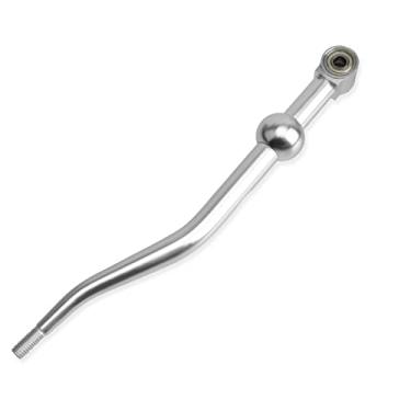 Imagem de ZYHW Alavanca de câmbio de marcha curta para carro compatível com Honda Civic 1988-2000, alavanca de câmbio automotiva de alumínio (prata)