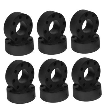 Imagem de CONGARTENO 16 peças de pára-choques de borracha rígida para proteção de vara de mesa de pebolim fácil instalação melhorada controle de bola de mesa futebol peças de reposição para mesas de pebolim