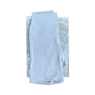 Imagem de Shorts De Yoga Femininos De Cintura Alta, Ajuste Slim, Levanta O Bumbu