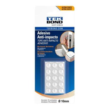Imagem de Kit c/ 15 Adesivo Anti-Impacto Gota 10mm M Tekbond