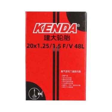 Imagem de 2 Peças De Câmara De Ar De Borracha Butílica KENDA Para Bicicleta, Vál