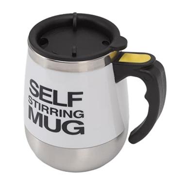 Imagem de Generic Copo de Mistura Elétrico, Amplas Aplicações, Caneca de Agitação Automática, Tecnologia de Agitação Automática, 400ml, Silencioso para Casa (Branco)