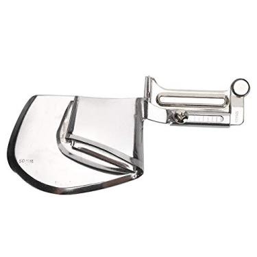 Imagem de Máquina de costura pasta lockstitch calcador pé hemmer rolou hem vinculativo acessório para cortina têxtil casa aço inoxidável 1.2in 1.6in 2in 1in (5cm)