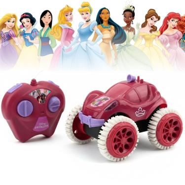 Imagem de Carrinho de Controle Remoto Princesas Disney Giro Encantado