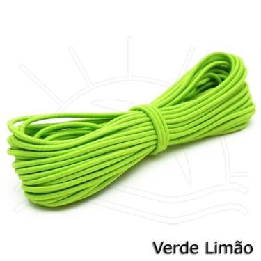 Imagem de Elástico Roliço Colorido nº 15 (2,8mm) - 10 metros - São José, Verde l