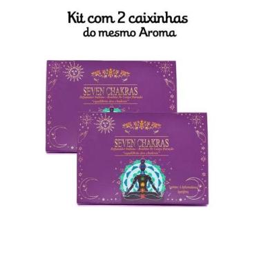 Imagem de KIT C/2 Defumadores Hindu Goloka, 7 Chakras