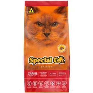 Imagem de Ração Special Cat Premium Carne para Gatos Adultos 10 kg - Special Dog