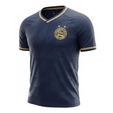 Imagem de Camisa Bahia Esquadrão Marinho Gold - Masculino Tamanho:GCor:Azul, G, 