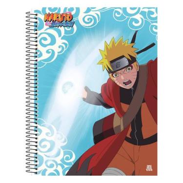 Imagem de Caderno Naruto Universitário 1M Espiral Capa Dura 80 Fls