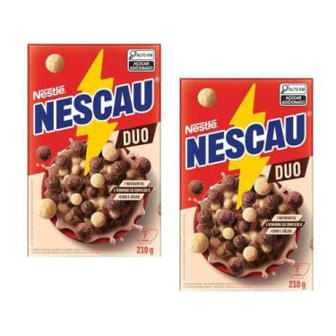 Imagem de Kit 2 Cereal Matinal Nescau Duo 210g
