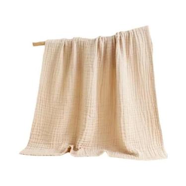 Imagem de Toalha De Banho Para Bebês De 6 Camadas, Manta De Musselina De Algodão