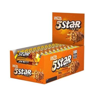 Imagem de Chocolate 5 Star 40g - Display com 18 Unidades