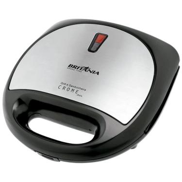 Imagem de Sanduicheira Crome Inox Britânia - 127v