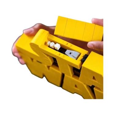 Imagem de Brinquedos De Montar 3D Moc Cosmic Battle Logo Unissex, Presentes De A