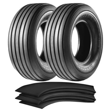 Imagem de Kit 2 Pneus Arbus Montana Pulverizador 11-L-15 Mhf Agricultural Maggion + Camaras