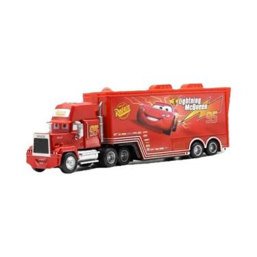 Imagem de Modelo De Brinquedo Em Escala 1:43 Disney Pixar Cars, Caminhão E Reboq