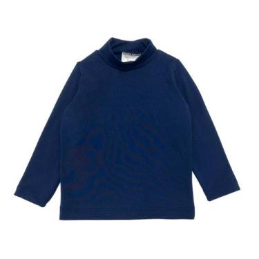 Imagem de Blusa Gola Alta Térmico Comfort Infantil Peluciada M/ Longa - Fofotinh
