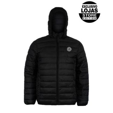 Imagem de (LANÇAMENTO) Casaco Cyclone Puffer Termo Logo, Preto, M