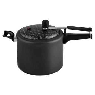 Imagem de Panela de Pressão Panelux 7 Litros Antiaderente Grafite Alumínio Cozim