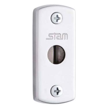 Imagem de Fechadura de Segurança 1003 Auxiliar com Chave Tetra em Espelho Inox Inox