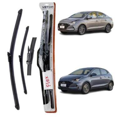 Imagem de Palheta Limpador Parabrisa Hyundai Hb20 2020 2021 2022 2025 - VETOR (V