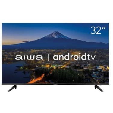 Imagem de Smart TV 32 Aiwa HD AWS-TV-32-BL-02-A Android, Comando de Voz, Dolby A