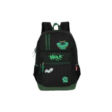 Imagem de Mochila Escolar Luxcel Hulk 20l Resistente e Espaçosa