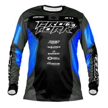 Imagem de Camisa Infantil Motocross Pro Tork Hero 2026 Em Poliéster Gola Redonda
