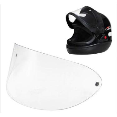 Imagem de Viseira San Marino 2,2mm Cristal - polivisor
