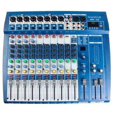 Imagem de Mesa De Som Console Soundcraft Mi12 Profissional 12 Canais
