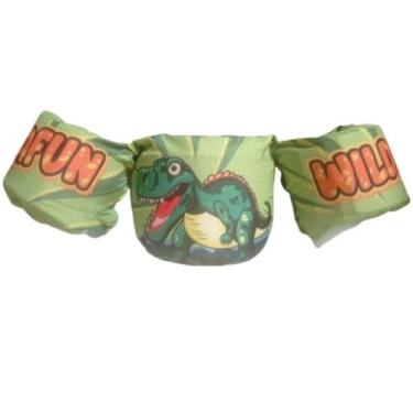 Imagem de Boia Colete Flutuador Infantil Acquafun Standart Dino World em Espuma 