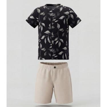 Imagem de Camiseta Masculina em Meia Malha Trick Nick Preto, 4, Preto