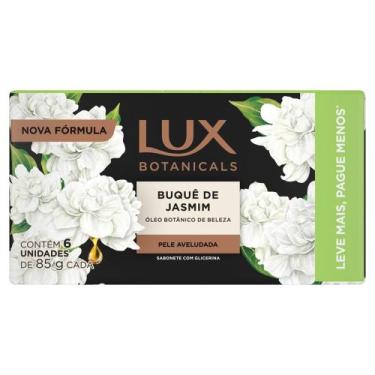 Imagem de Sabonete Barra Glicerina Buquê de Jasmim Lux 6 Unidades 85g Cada