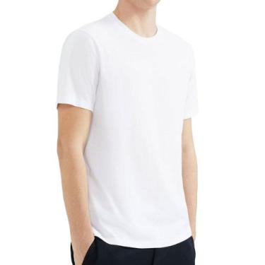 Imagem de Camiseta Masculina Hering MC Regular Branca - 4FEF, P, Branco