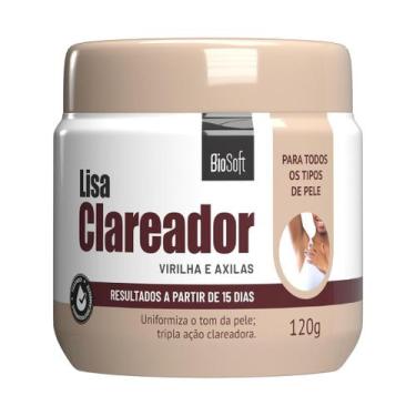 Imagem de Lisa Creme Clareador Virilha e Axilias - Biosoft