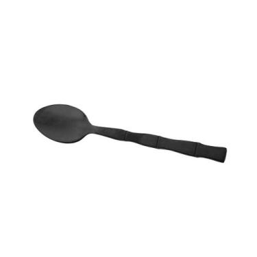 Imagem de Conjunto 6 Colheres Aço Inox para Chá Bambu Elegant Preta 12,5cm - LYO