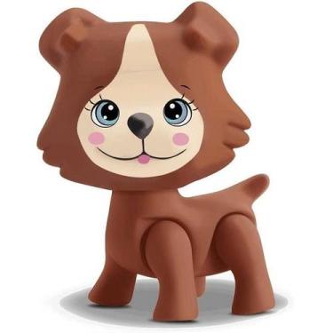 Imagem de Diver PETS Cachorro MARROM/BEGE Divertoys 8198
