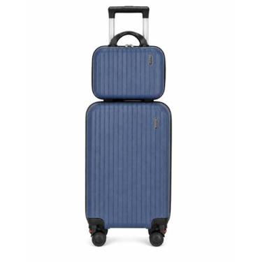 Imagem de Kit Mala de Viagem 20" + Frasqueira Polipropileno World Bags Resistent