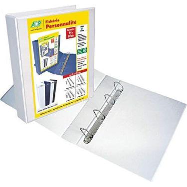 Imagem de Fichario De Pvc Personalite A4 40Mm 4 Arg.Br - ACP