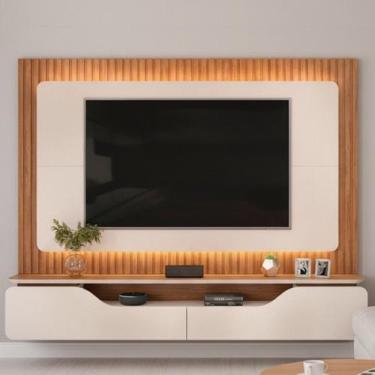 Imagem de Estante e Home Theater Ripado para TV até 70 Polegadas com 100% MDF 21