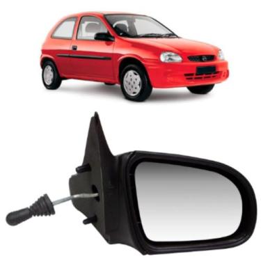Imagem de Espelho Retrovisor Corsa 1994-2002 Classic 2004-2009 Controle Remoto L