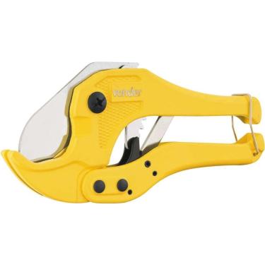 Imagem de Cortador de Tubos 3559042000 para PVC com Lâmina de Aço Amarelo Vonder