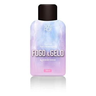 Imagem de Gel beijável FOGO E GELO - Algodão Doce - (Esquenta/Esfria) - 38ml