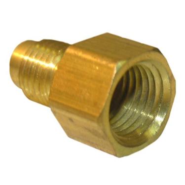 Imagem de LASCO 17-4611 1/4 polegada alargado por 1/4 polegada fêmea adaptador de latão rosca de tubo